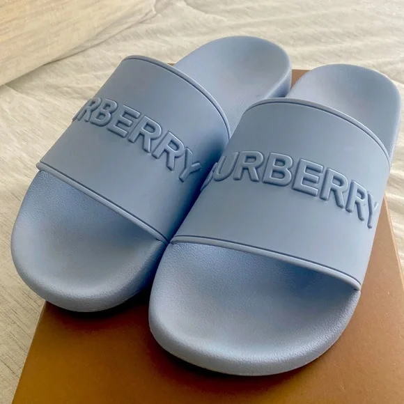Burberry | Shoes | Burberry Furley Slides 222 | Poshmark